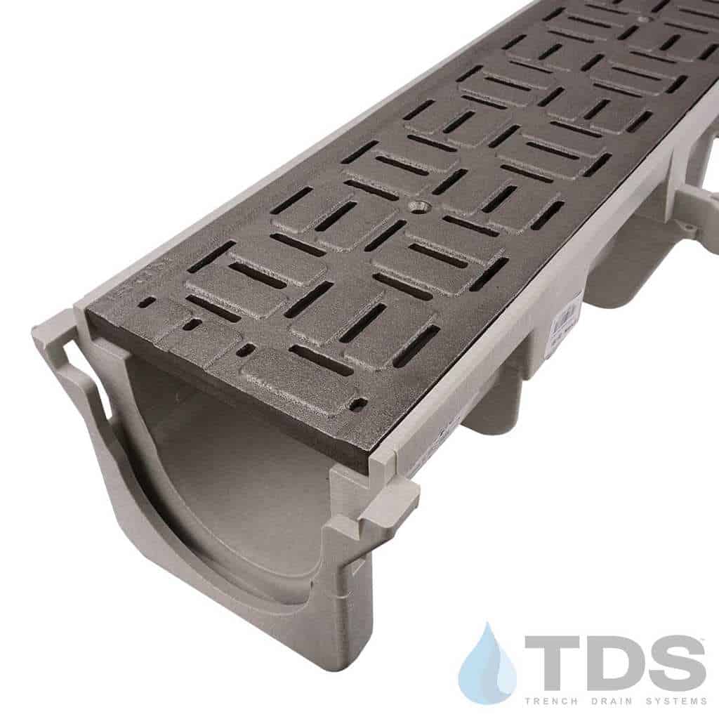 NDS Dura Slope Kit with DS-604 Cast Iron Brick Grate | RAW