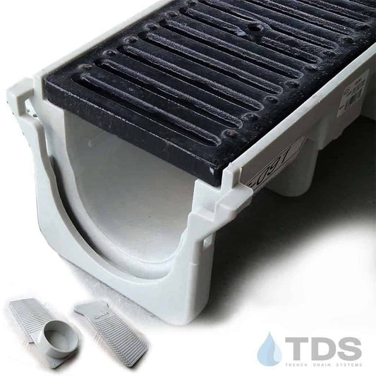 NDS Dura Slope Kit with DS-232 Ductile Iron Grate - 6"