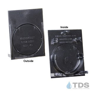 NDS 9247 Slim Channel End Cap/End Outlet (Qty.1)