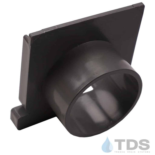 NDS 546 Mini Channel End Outlet - GRAY