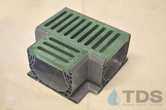 NDS 2372 Tee for NDS Spee-D Channel - Green Grate