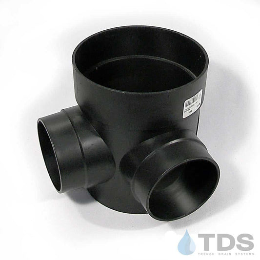 6" Spee-D Basin 2 Outlet 90deg (solid pipe) by NDS®