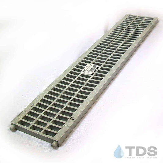 NDS 714 Class B Slotted HDPE 3" x 20" Grate - Light Gray