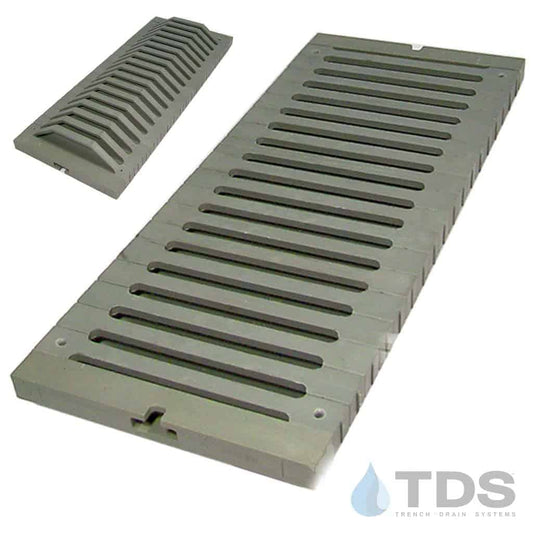 NDS 838 Class C Heavy Duty ADA Compliant Load Star High Impact Nylon Grate 8" x 20" (Nominal Dimensions)
