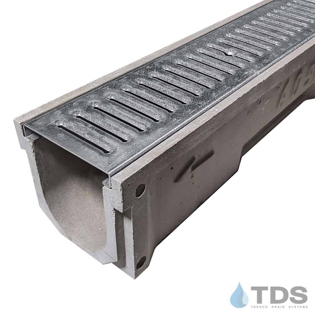 POLYCAST®600 Series Kit w/ DG0640 Slotted Galvanized Grate | Load Class B