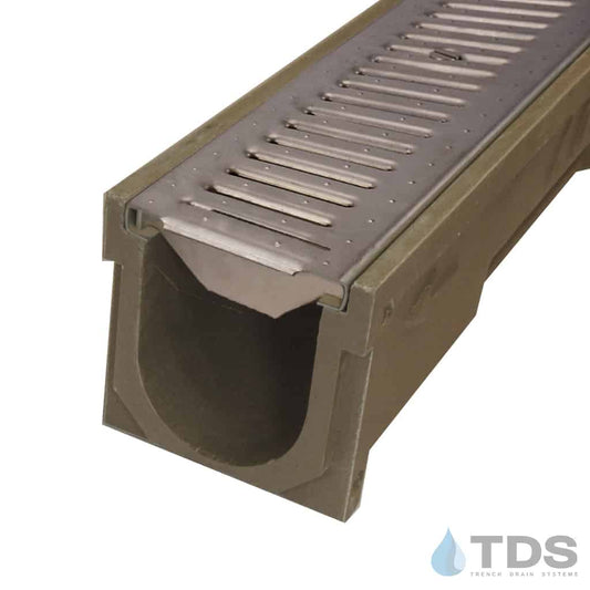 POLYCAST 600 Series Kit with DG0647R Reinforced Slotted Stainless Grate