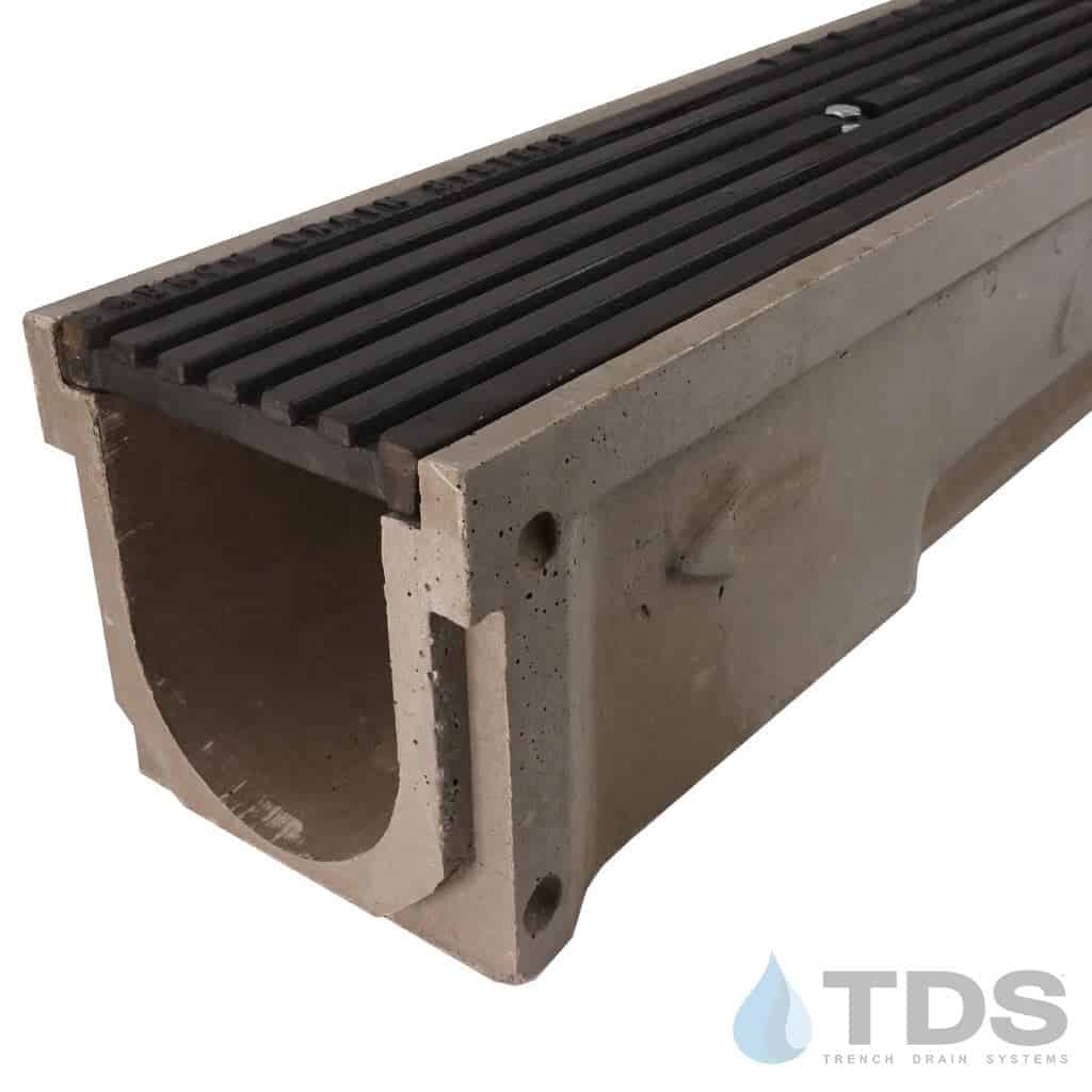 POLYCAST 600 Series Kit with DG0675HD ADA Transverse Slotted Ductile Iron Grate