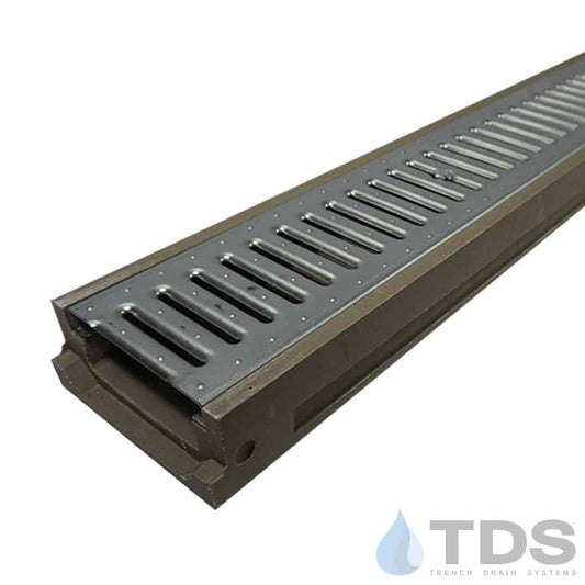 POLYCAST 500 Series Kit with DG0640 Slotted Galvanized Grate | Load Class B