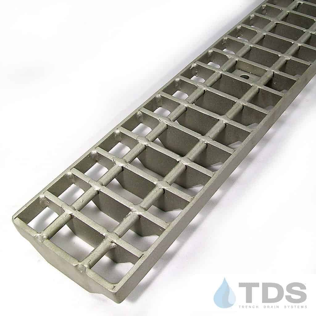 TDS DG0669 Class D Stainless Steel Bar 6" x 48" Grate for POLYCAST®
