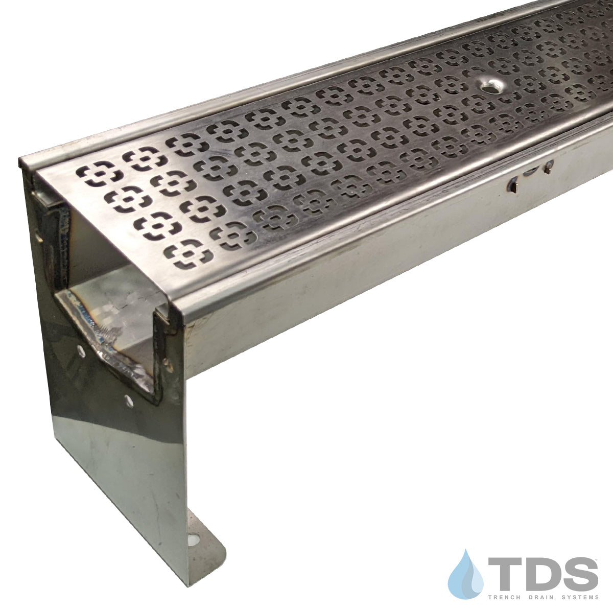 SS600 Stainless Steel Drain Kit w/ DG0633 Decorative 304 Stainless Steel Grate | Class A