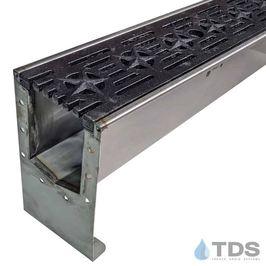 SS600 Stainless Steel Drain Kit w/ DG0692 Patriot Ductile Iron Grate | Class C
