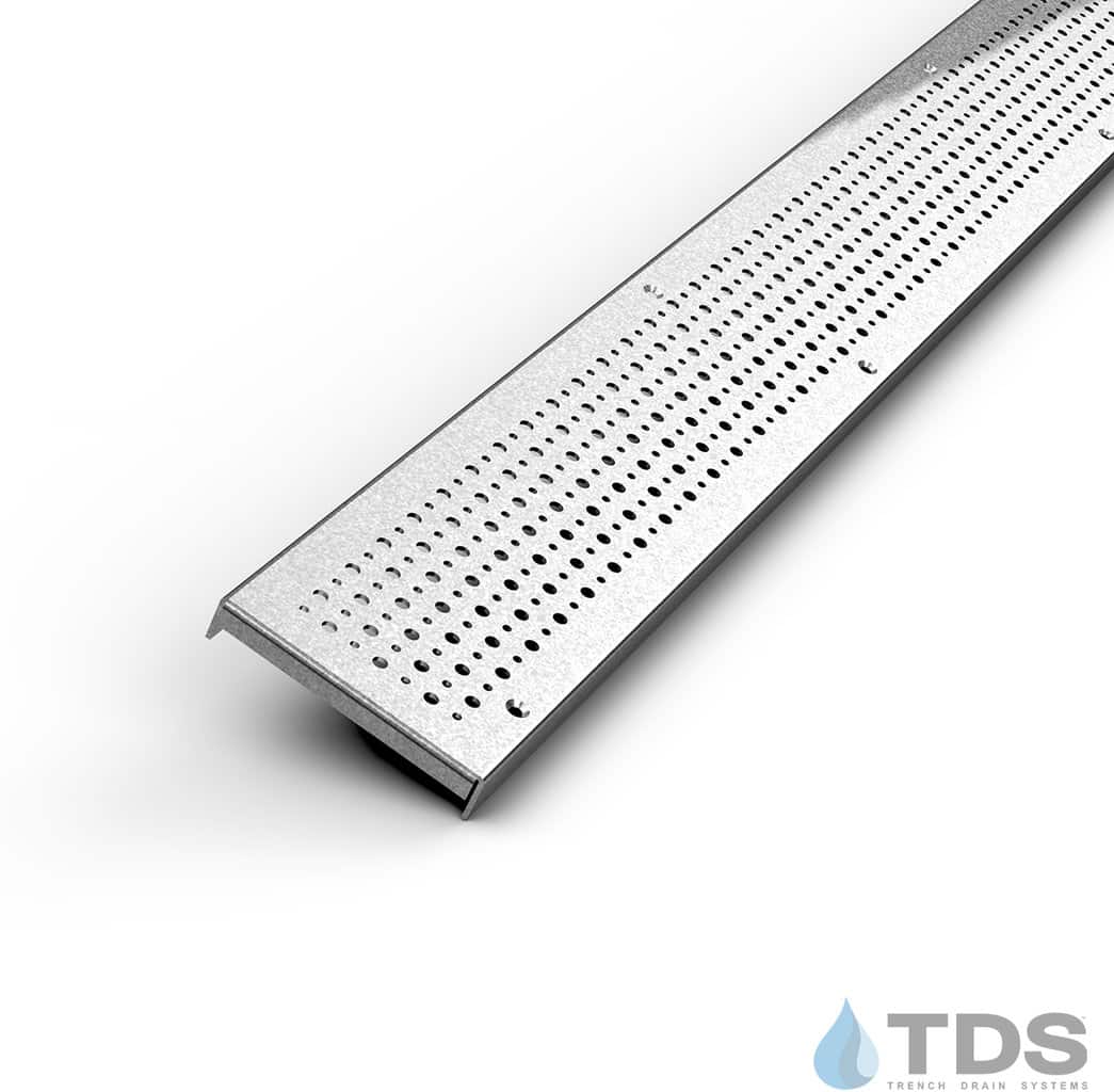 Bronze Age TDS-FOAM-0424 Galvanized Steel 4.09" x 24" (Nominal) Grate