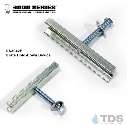 TDS DA3042B Hold-Down for 3000 Series Ductile Iron and Galvanized Bar Grate
