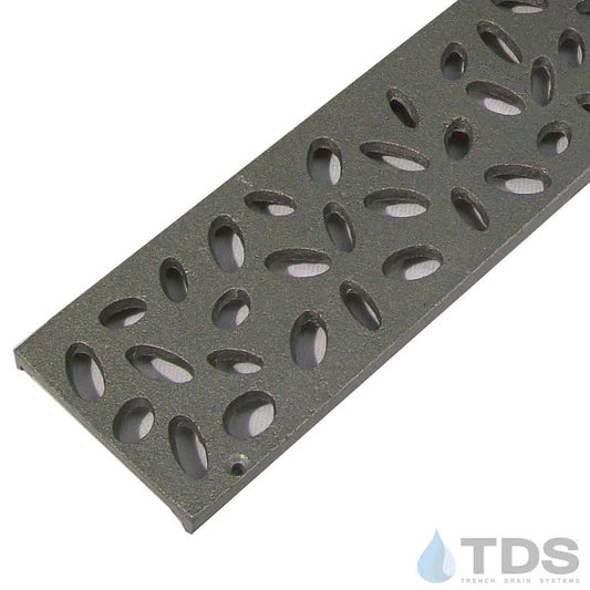 Bronze Age BA-RAIN-0312-A Class A Rain Drop Aluminum 3" x 12" Grate