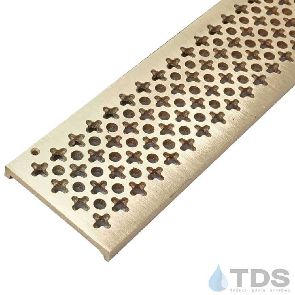 Bronze Age BA-CATH-0312-B Class A Cathedral Bronze Brushed Finish 3" x 12" Grate