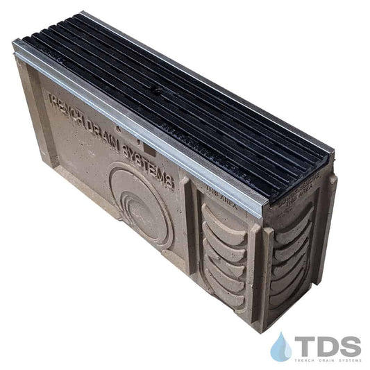 TP0650S (Shallow) Catch Basin Kit w/ DG0675HD & Galvanized Edge for POLYCAST®