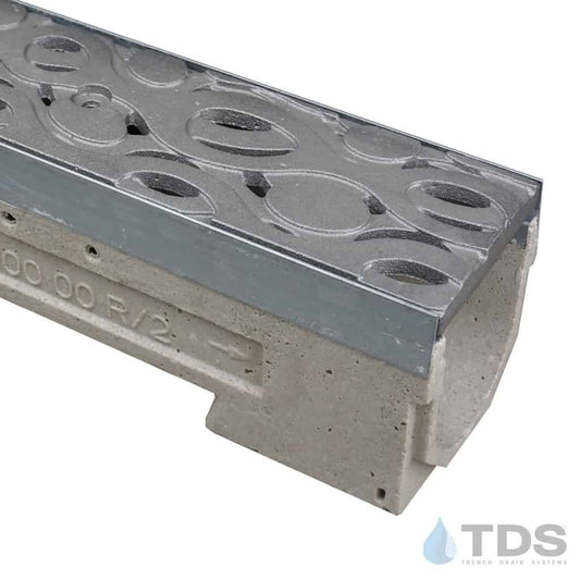 ULMA U100K Drainage Kit with Iron Age Janis Grate | Natural