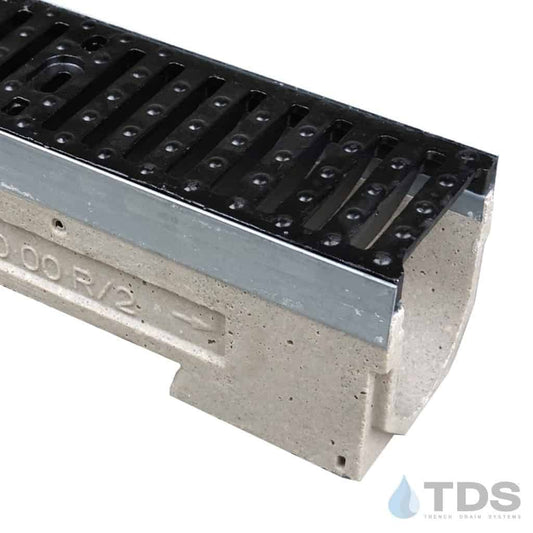 ULMA U100K Drainage Kit w/ TDS 461D Slotted Ductile Iron Grate