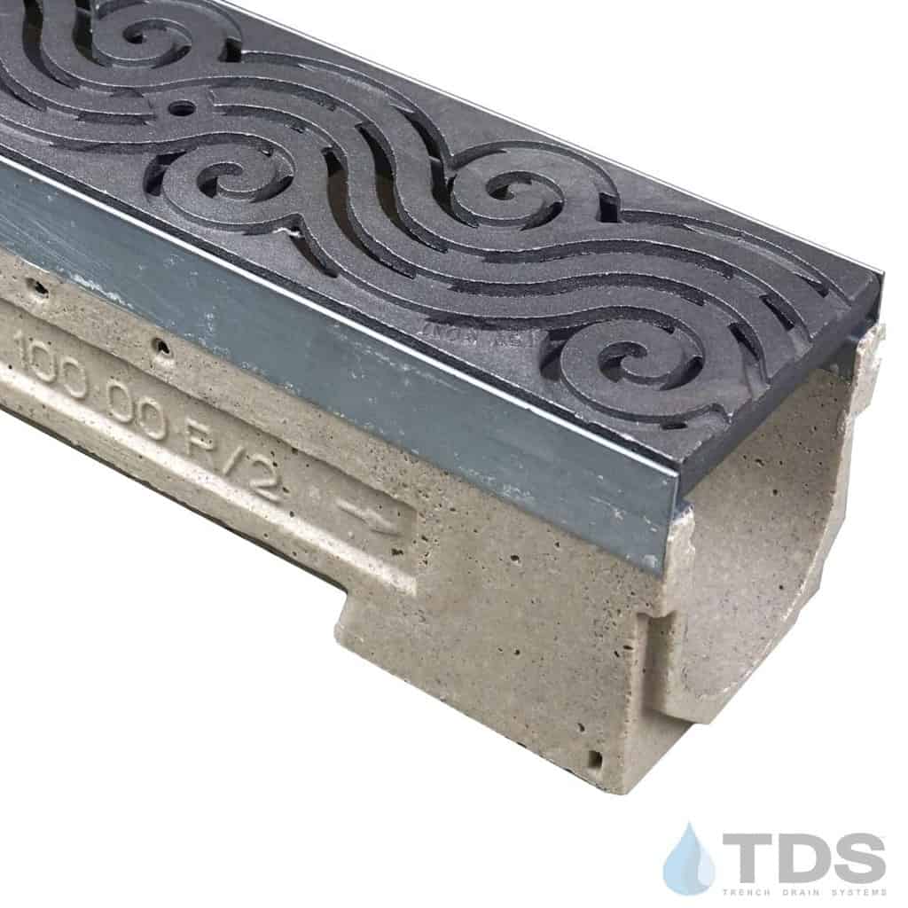 ULMA U100K Drainage Kit with Iron Age Argo Grate | Natural