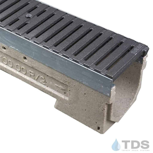ULMA U100K Drainage Kit with Iron Age Regular Joe Grate | Natural