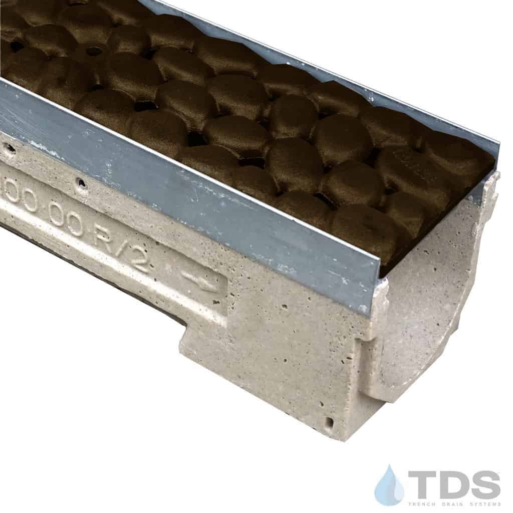 ULMA U100K Drainage Kit with Iron Age River Rock Grate | BoOF - Class B