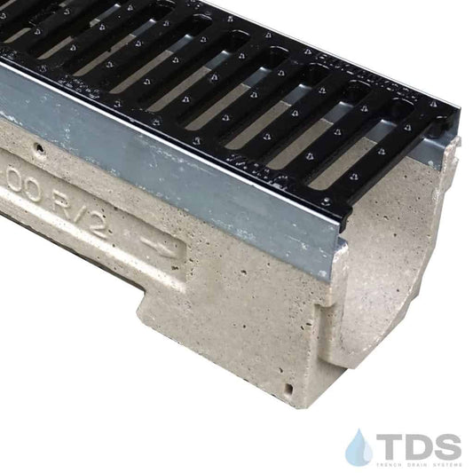ULMA U100K Drainage Kit with ULMA Ductile Iron Slotted Grate
