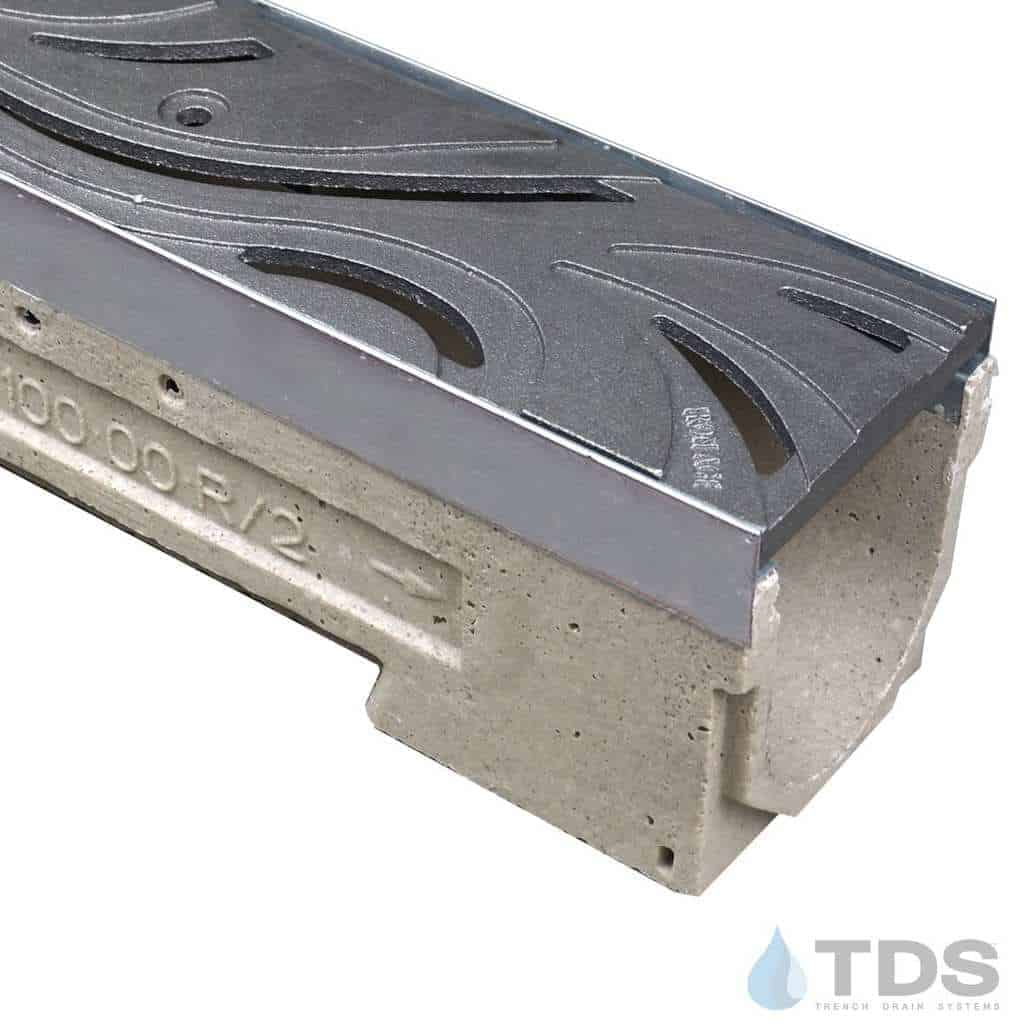 ULMA U100KX Drain Channel w/ Iron Age Minnione Grate - RAW