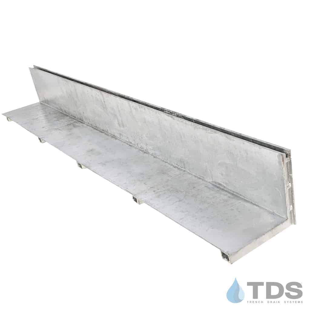 ULMA 426 / GRL100ROD Class D Single Slot Galvanized Steel 131mm x 1000mm (Lateral) Grate