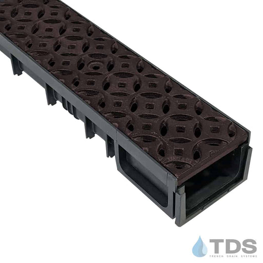 HYDROPLUS Mini w/ Iron Age 5"x 20" Interlaken BoOF Cast Iron Grate | Class B