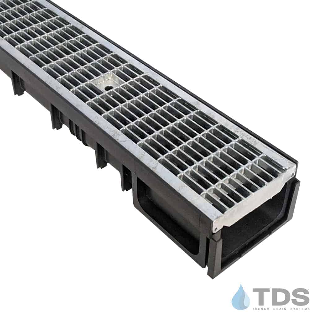 ULMA HYDROPLUS Mini with Galvanized Mesh Heelproof Grate (406 / GEHX100KCB) Class B