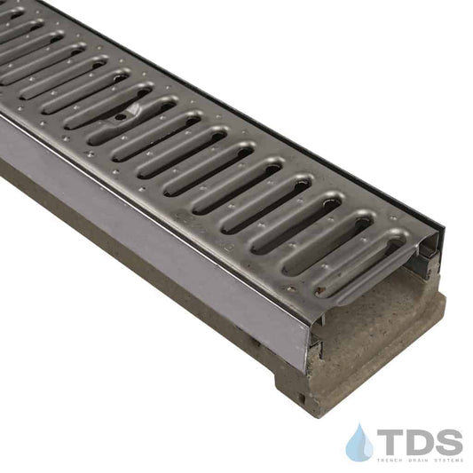 ULMA M100KX Kit with 454 / IN100KCC Reinforced Stainless Steel Slotted Grate