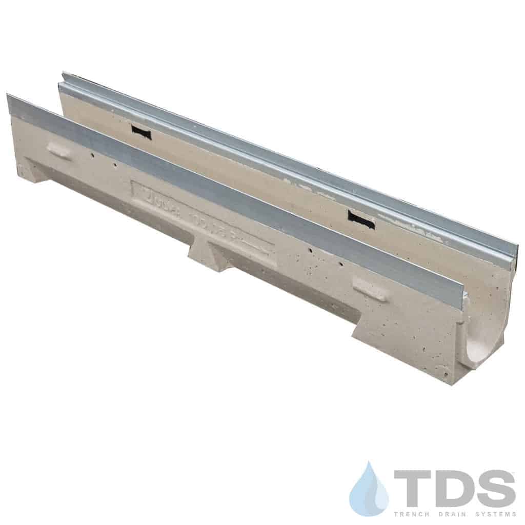 ULMA U100KX Drain Channel with Stainless Steel Edging w/o Grate