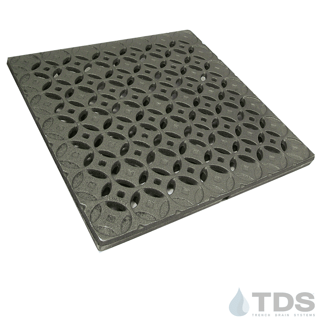 Iron Age IA-INTER-CB18 Class B Interlaken Cast Iron 18" x 18" Grate - RAW