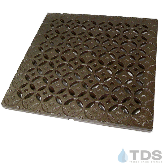 Iron Age IA-INTER-CB18-BF Class B Interlaken Cast Iron 18" x 18" Grate - BoOF