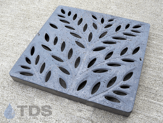 NDS 1218CI Class B Botanical Cast Iron 12" x 12" Grate - RAW