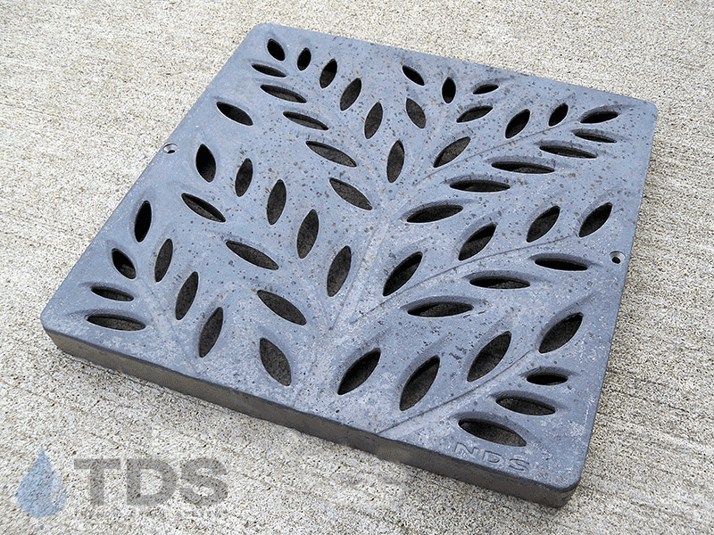 NDS 1218CI Class B Botanical Cast Iron 12" x 12" Grate - RAW