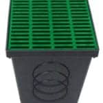 Polylock Catch Basin with Green Grate