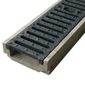 POLYCAST® 500 Series with Slotted Cast Iron Grate