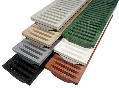 NDS Dura Slope Plastic Slotted Grates