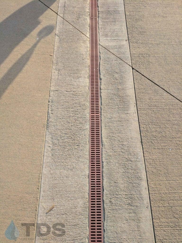 NDS-Kalahari-Mini-Channel-Slotted bronze slotted narrow roadside grate | TDS- Trench Drain Systems