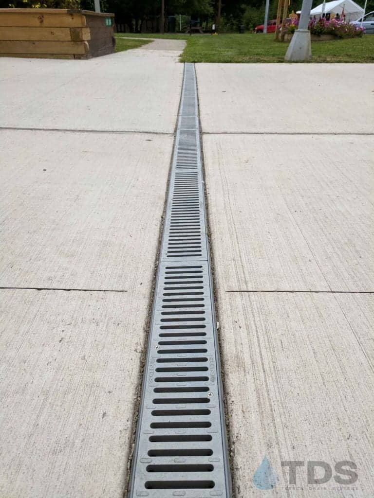 NDS-Spee-D-WalkWay driveway slotted grate | TDS- Trench Drain Systems