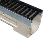 ULMA U100K-with galvanized edge and ductile iron slotted grate