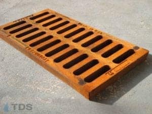 US Foundry 6118 thick yellow orange grate | TDS- Trench Drain Systems