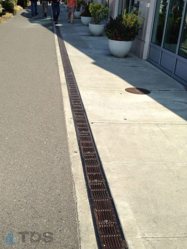 Zurn Sidewalk bronze slotted street grate | TDS- Trench Drain Systems