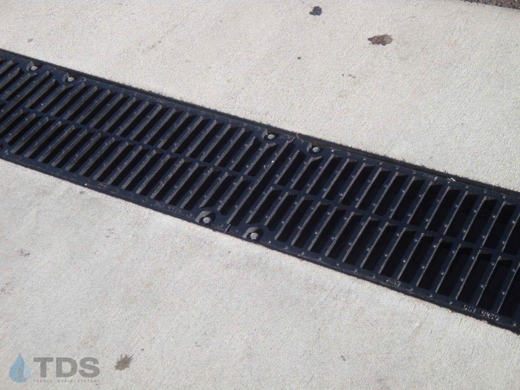 Zurn Z882 black slotted iron | TDS- Trench Drain Systems