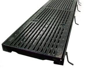 Zurn Frame and Grate- Black Lines | TDS- Trench Drain Systems