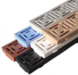 Zurn Z880 Plastic Grates- Multiple Color Options | TDS- Trench Drain Systems