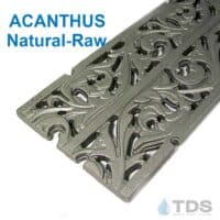 Acanthus Raw Natural 9x20 Iron Age Grate