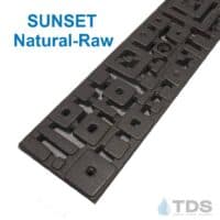 Sunset Natural Raw Iron Age Grate