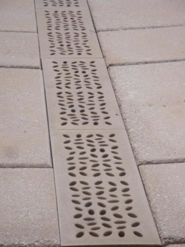 Jonite trench drain system grate